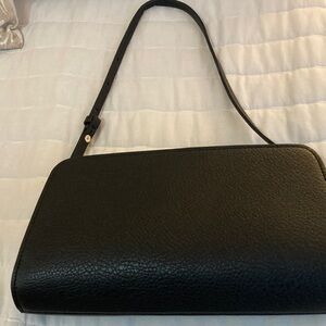 Banana Republic Black Leather Shoulder Bag